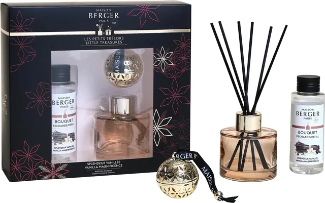 Maison Berger Paris Dárková sada aroma difuzér Pomelis s vonnou keramikou Vanilla Magnificence