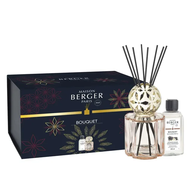 Maison Berger Paris Dárková sada aroma difuzér Pomelis tělový + náplň Velkolepá vanilka 200 ml