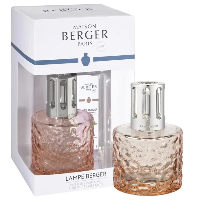 Maison Berger Paris Dárková sada katalytická lampa Mirage Nude + náplň Home Sweet Home 250 ml