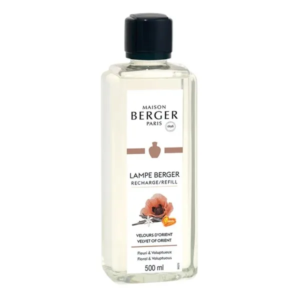 Maison Berger Paris Náplň do katalytické lampy Velvet of Orient (Lampe Recharge/Refill) 500 ml
