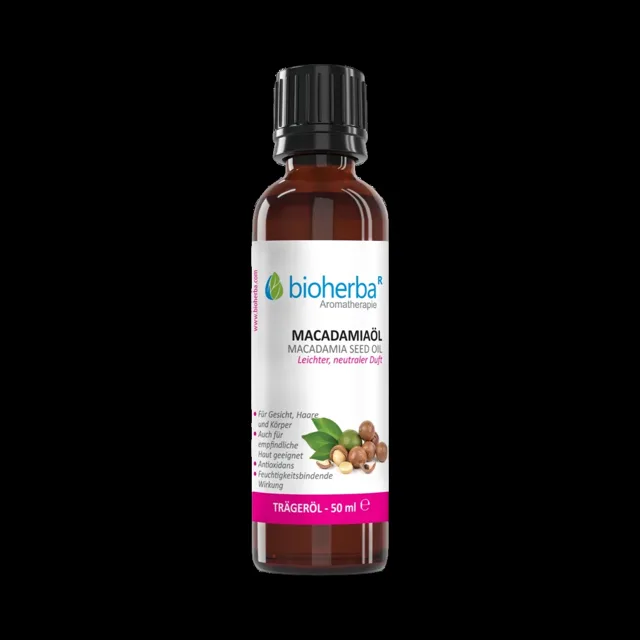 Makadamiový olej – 50 ml – Bioherba