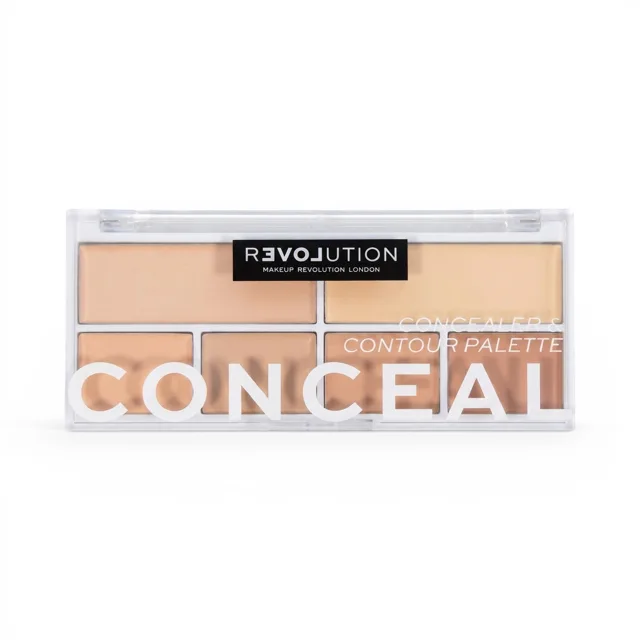 Makeup Revolution Conceal Cream Palette odstín Fair  (poškozené)