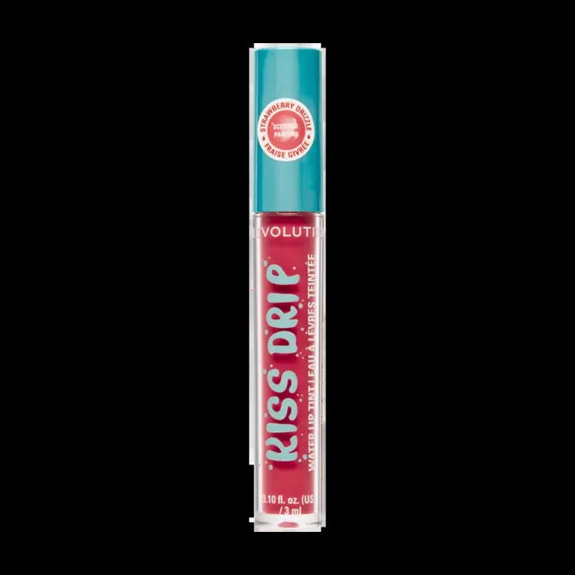 Makeup Revolution Lesk na rty Kiss Drip Strawberry