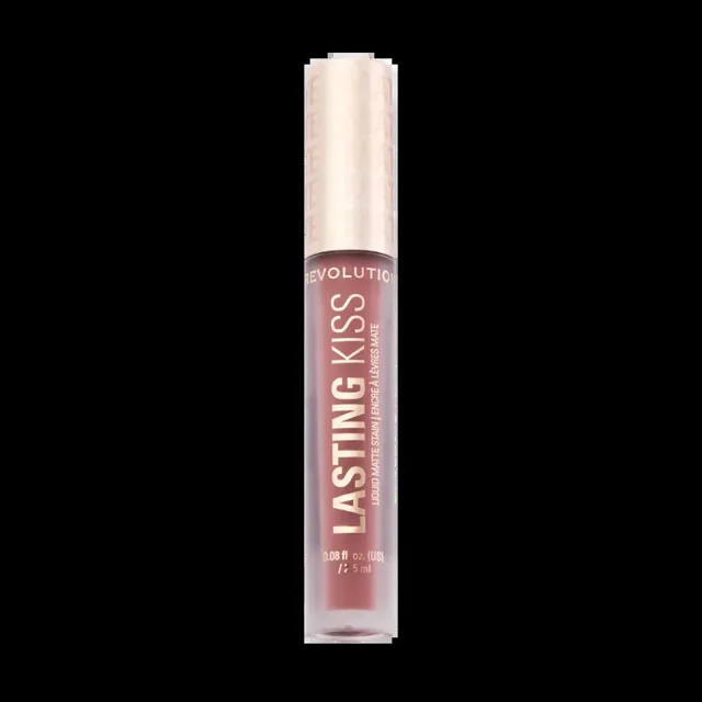 Makeup Revolution Matná tekutá rtěnka Lasting Kiss Lullaby Pink