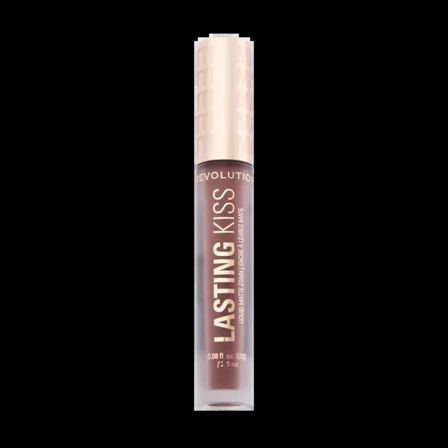 Makeup Revolution Matná tekutá rtěnka Lasting Kiss Sultry Mauve