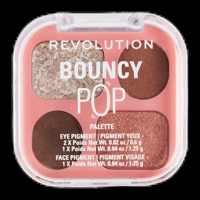 Makeup Revolution Paletka očních stínů Bouncy Pop Sunrise
