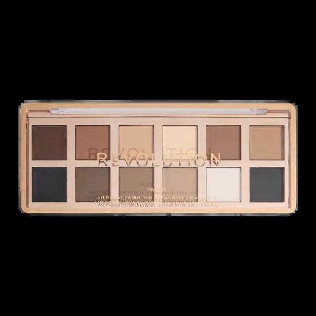 Makeup Revolution Paletka očních stínů The Master Icon Matte