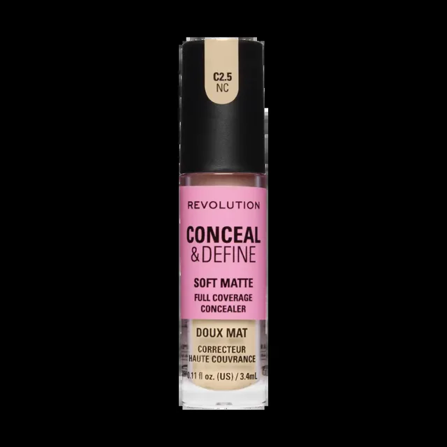 Makeup Revolution Vysoce krycí korektor Conceal & Define C2.5NC