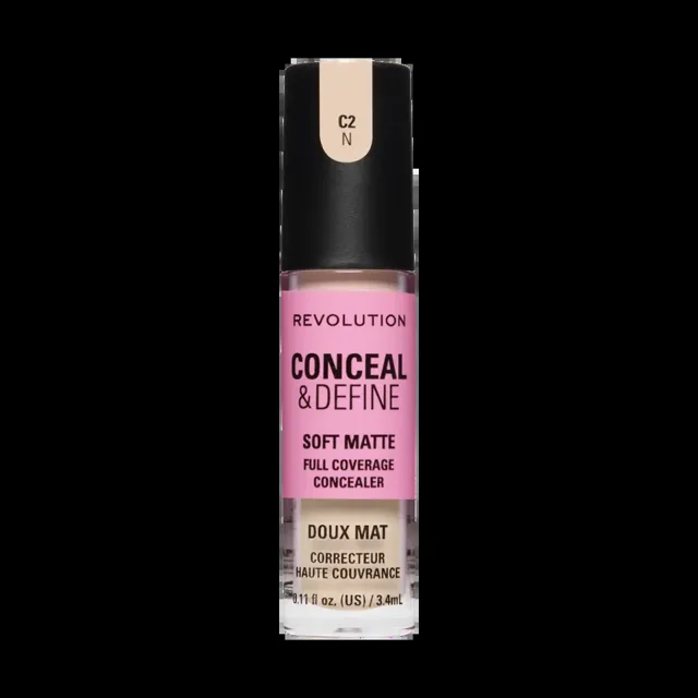 Makeup Revolution Vysoce krycí korektor Conceal & Define C2N