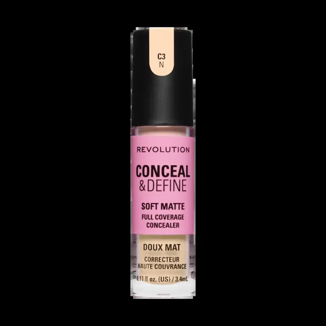 Makeup Revolution Vysoce krycí korektor Conceal & Define C3N