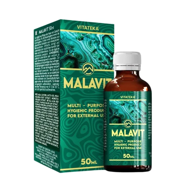 Malavit – víceúčelový hygienický přípravek – 50 ml – Vitateka