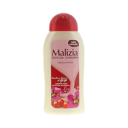 Malizia - Sprchová pěna Goji bobule a květiny 300 ml