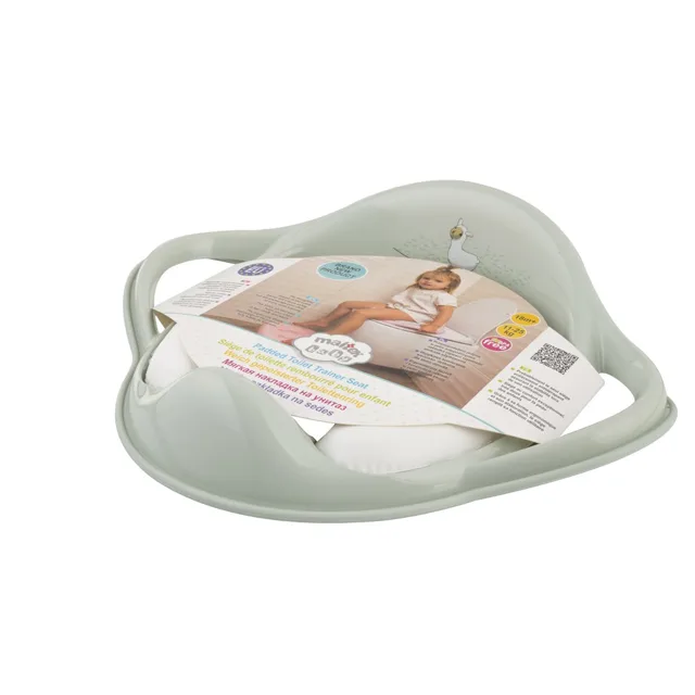Maltex Redukce na WC s úchyty měkká Lama Minimal - sage green