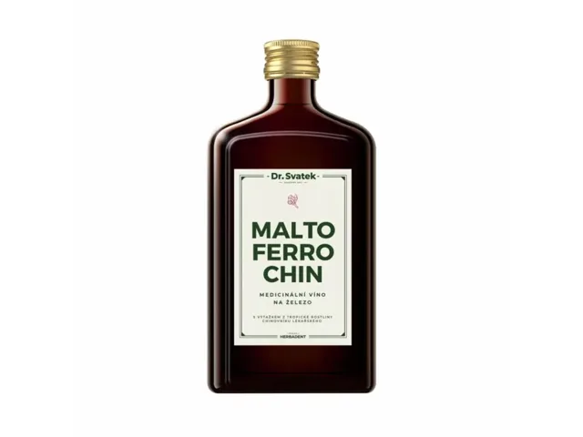 Maltoferrochin sladové na železo 0,5 l