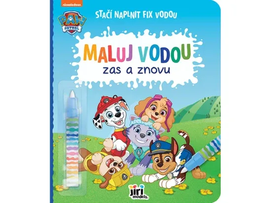 Maluj vodou zas a znovu Tlapková patrola