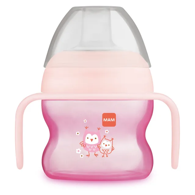 MAM Hrnek starter cup růžový 4m+ 150 ml