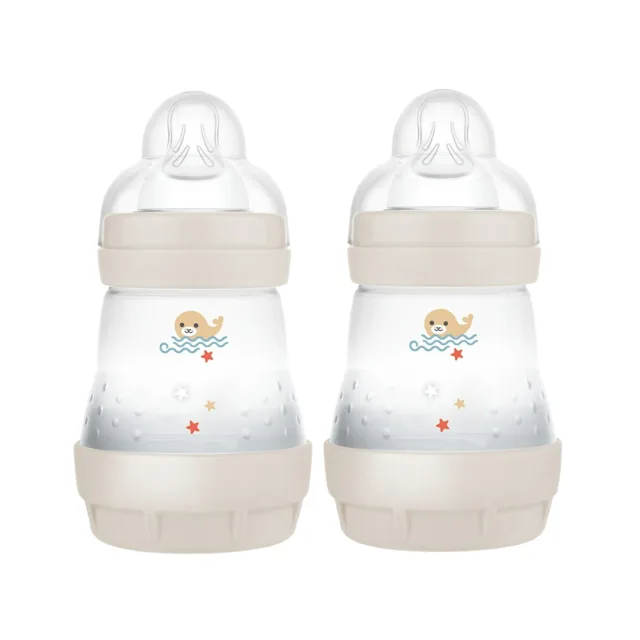 MAM Láhev Anti-Colic 160 ml 2 ks béžová