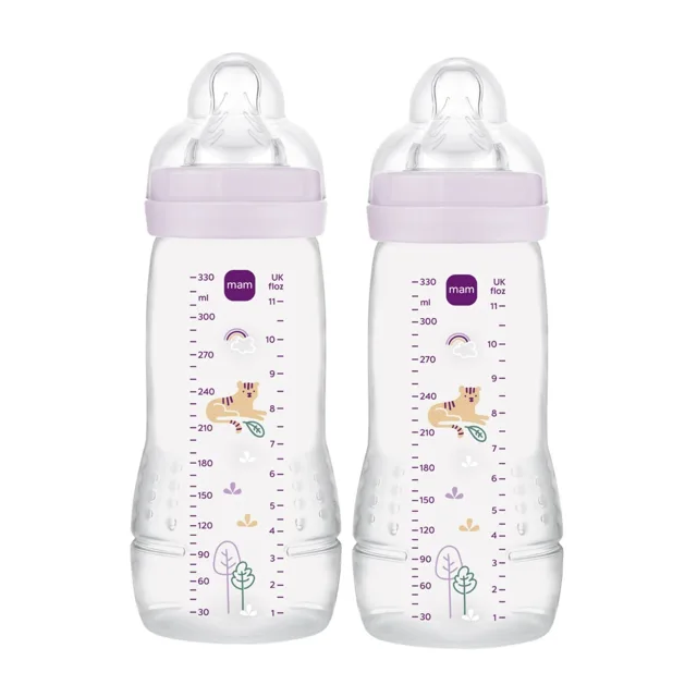 MAM Láhev Baby Bottle 330 ml 2 ks fialová