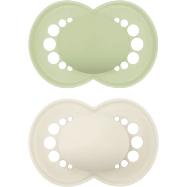 MAM Original 16m+ dudlík Green/ Beige 2 ks