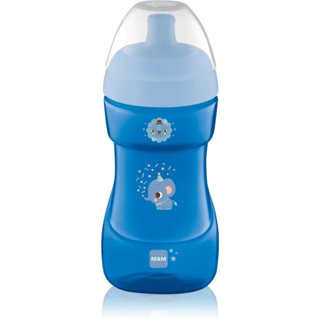 MAM Sports Cup dětská láhev Blue 1 ks
