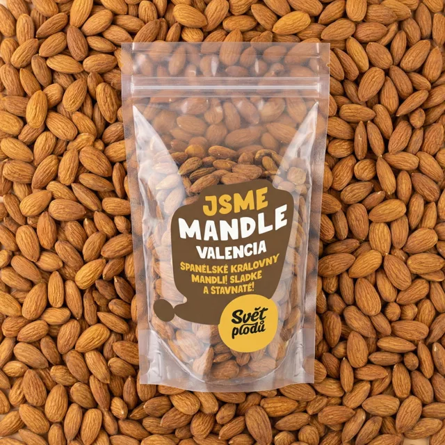 Mandle Valencia váha 200g
