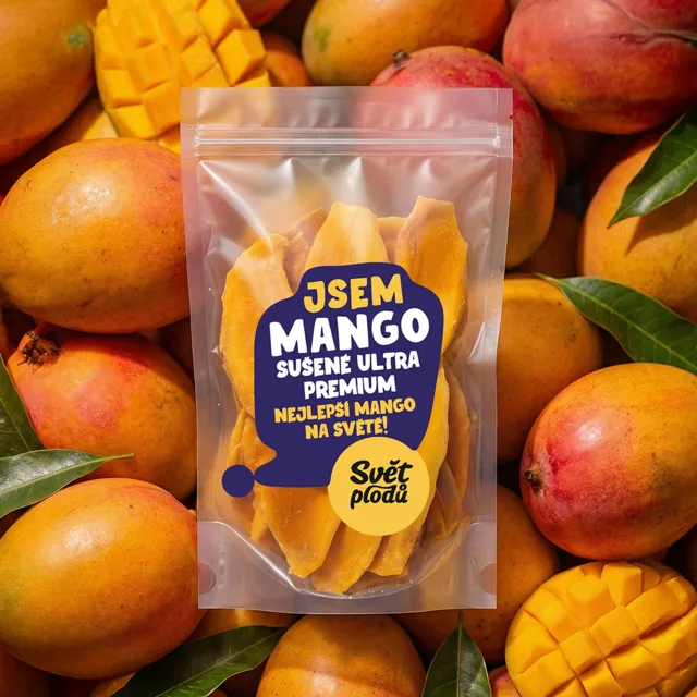 Mango sušené Soft Ultra Premium váha 1kg