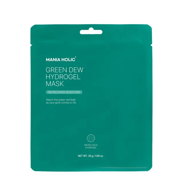 Mania Holic Hydratační hydrogelová maska Green Dew Hydrogel Mask 30 g