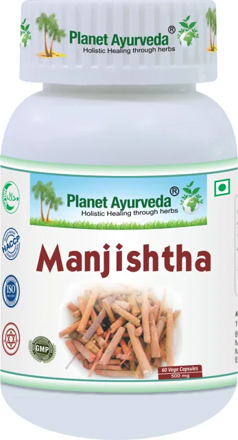 Manjishtha - 500 mg, 60 kapslí