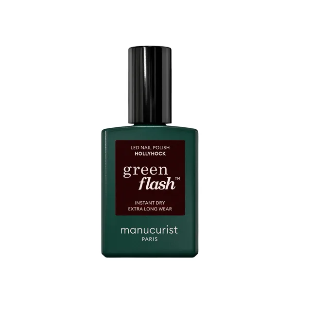 Manucurist Gelový lak na nehty Green Flash™ LED Nail Polish 15 ml Hollyhock