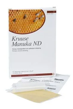 Manuka Honey Nd Sterilní Krytí Kruuse 1kus (10x12,5cm)