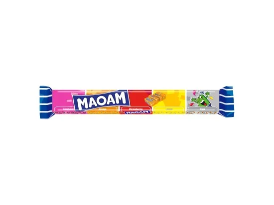 Maoam Bloxx karamely s příchutěmi ovocnými a kolovou 110 g