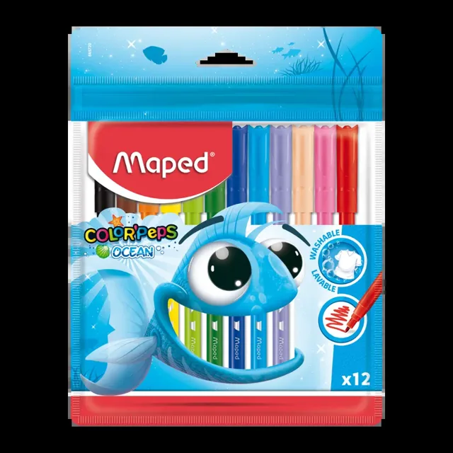 Maped Barevné fixy Ocean 12 ks