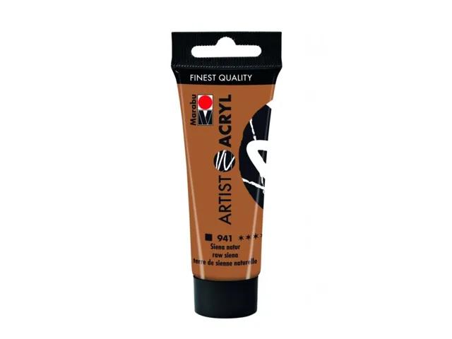 Marabu Artist Acryl akrylová barva 22 ml – Siena přírodní 941