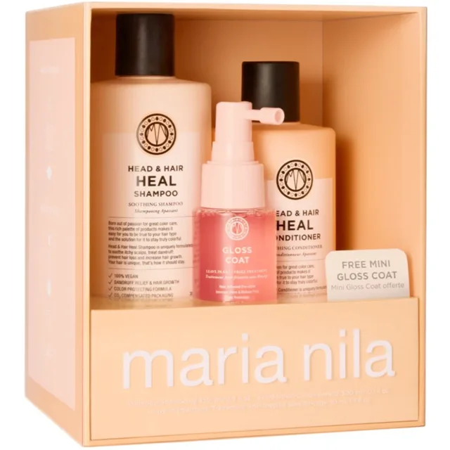 Maria Nila Head & Hair Heal Holiday Box dárková sada proti lupům a vypadávání vlasů