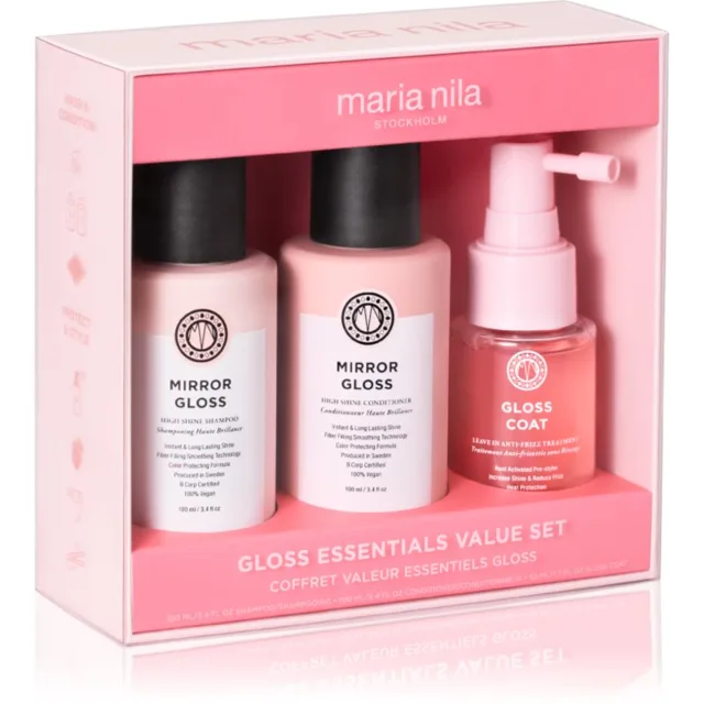Maria Nila Mirror Gloss Essentials Value Set sada 3 ks