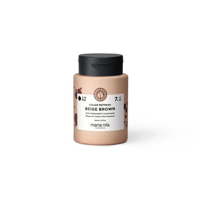 Maria Nila Tónovací maska Color Refresh Beige Brown 7.23 100 ml