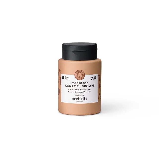 Maria Nila Tónovací maska Color Refresh Caramel Brown 7.35 100 ml
