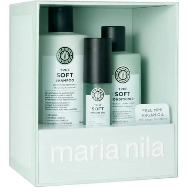 Maria Nila True Soft Holiday Box dárková sada pro suché vlasy