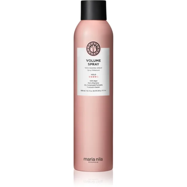 Maria Nila Volume Spray Volumizing Spray lak na vlasy se silnou fixací bez obsahu sulfátů Finishing Spray 300 ml