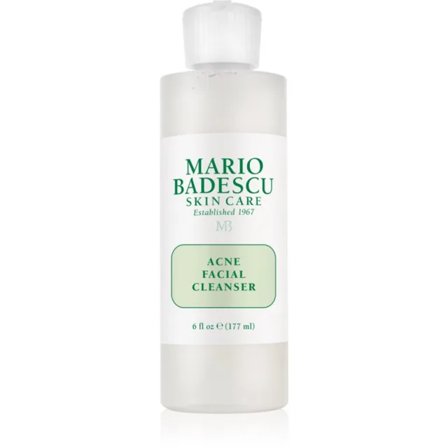 Mario Badescu Acne Facial Cleanser čisticí gel pro mastnou pleť se sklonem k akné 177 ml