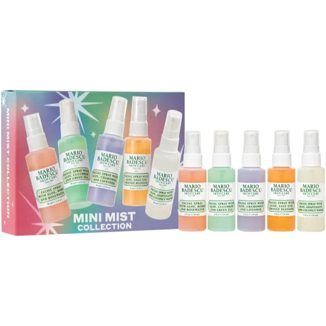 Mario Badescu Mini Mist Collection dárková sada pro rozjasnění a hydrataci