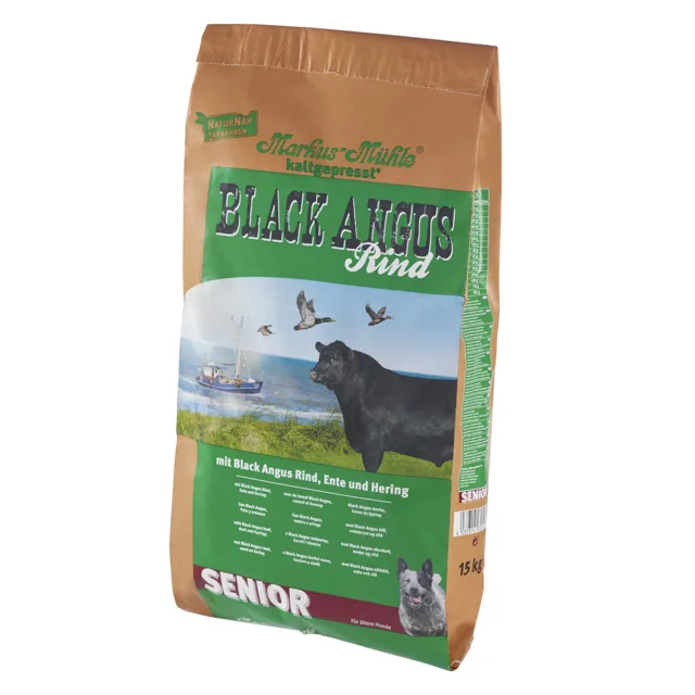 Markus Mühle Black Angus Senior - Výhodné balení 2 x 15 kg