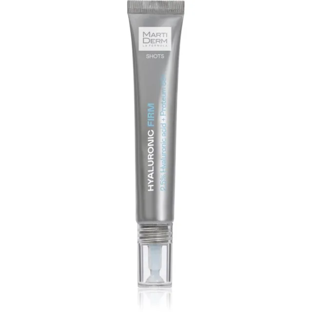 MartiDerm Shots Hyaluronic Firm intenzivní hydratační sérum s kyselinou hyaluronovou 20 ml