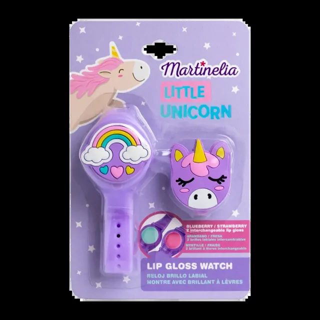 Martinelia Lesk na rty hodinky Little Unicorn