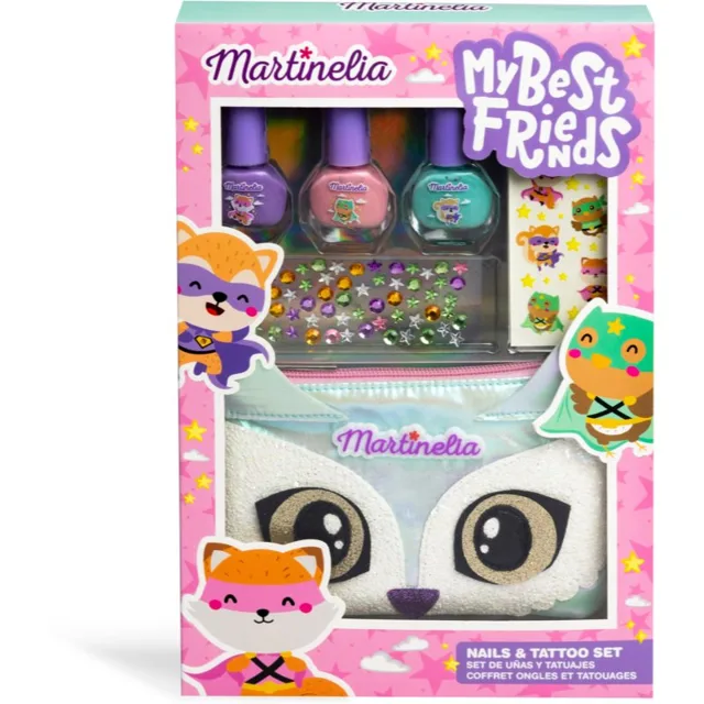 Martinelia My Best Friends Nails & Tattoo set pro děti 3+