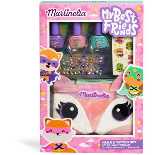 Martinelia My Best Friends Nails & Tattoo set pro děti