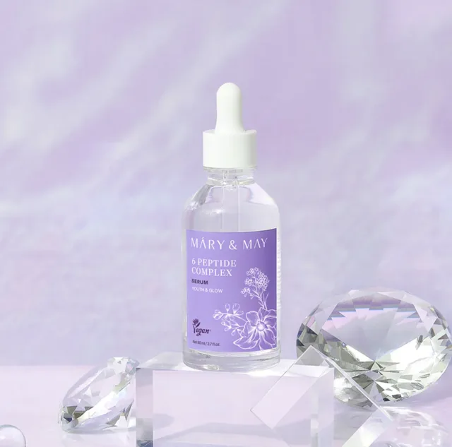 MARY AND MAY Mary & May -  6 Peptide Complex Serum - Sérum s peptidovým komplexem - 80 ml