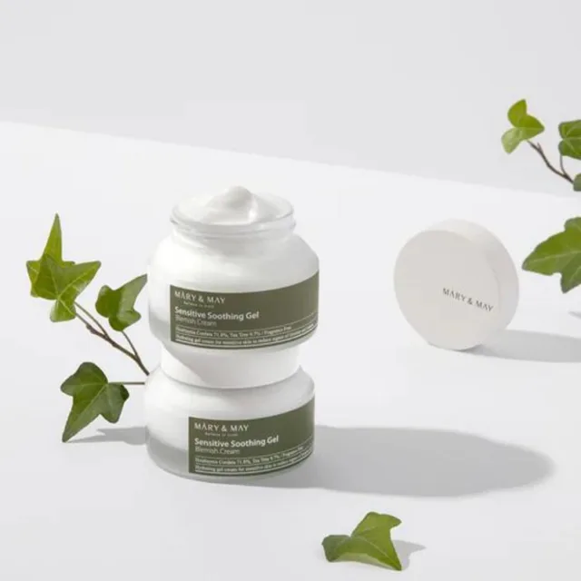MARY AND MAY Mary & May - Sensitive Soothing Gel Cream - Zklidňující krém pro podrážděnou pokožku - 70g