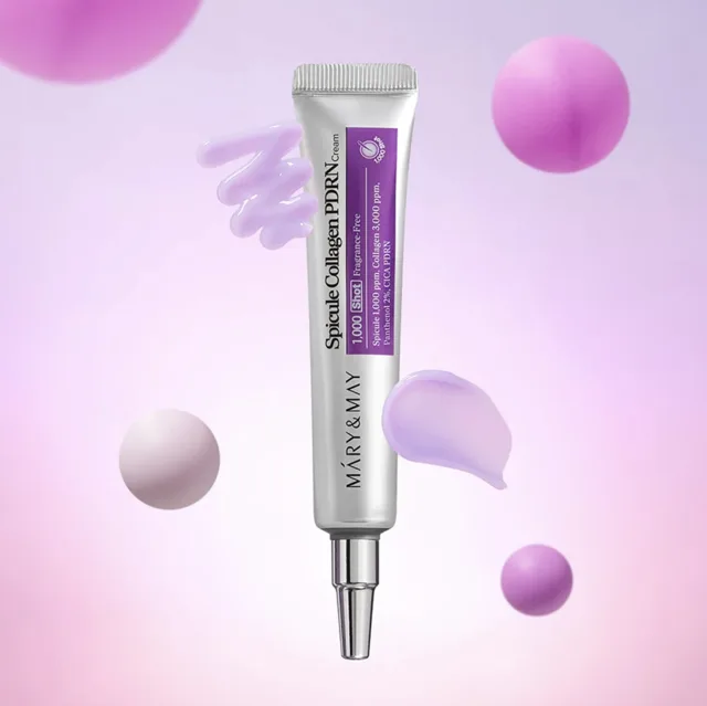 MARY AND MAY Mary&May - Spicule Collagen PDRN Cream - Kolagenový PDRN krém s mikrojehličkami - 15g