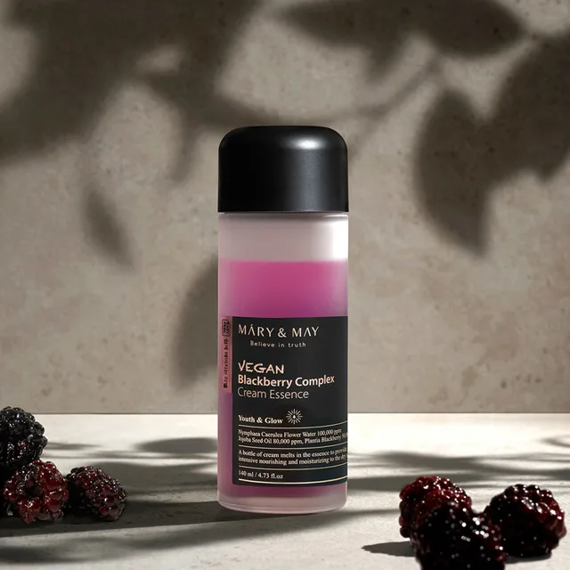 MARY AND MAY Mary & May - Vegan Blackberry Complex Cream Essence - Krémová esence - 140ml